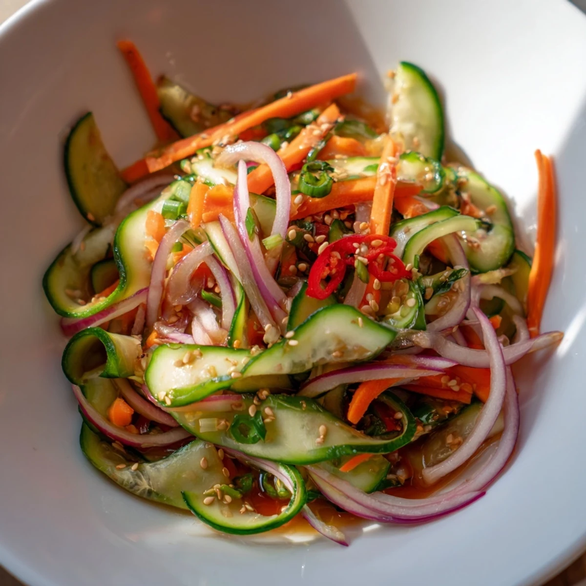 Cucumber Salad Remix Asian