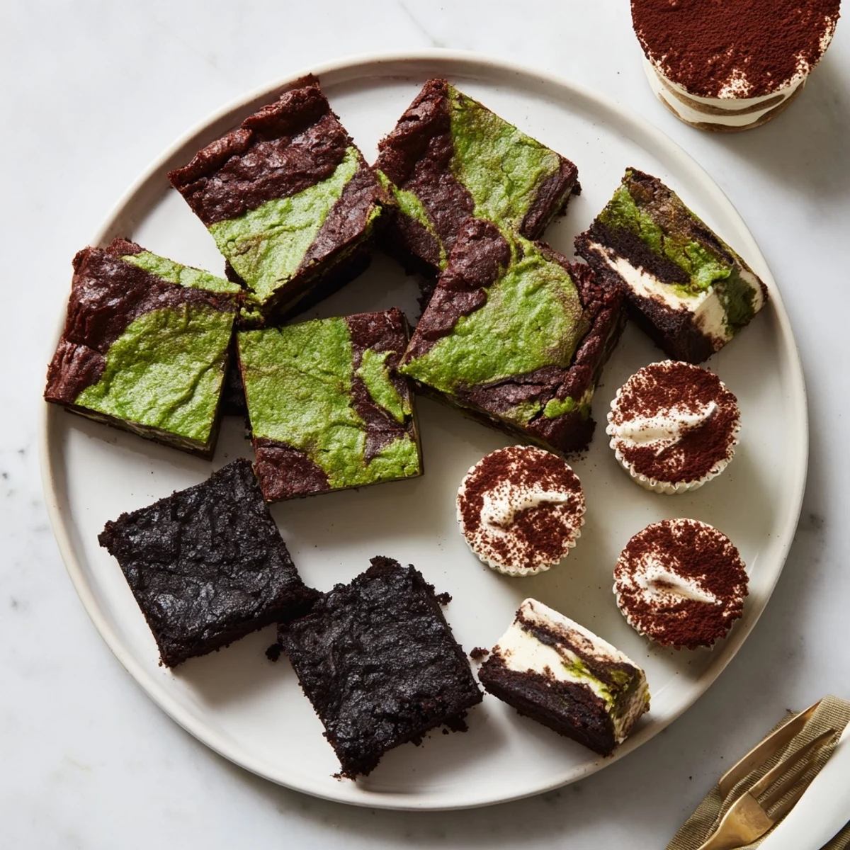 Indulge in creamy chai tiramisu mini cups, layered with soft ladyfingers and spiced flavors.  