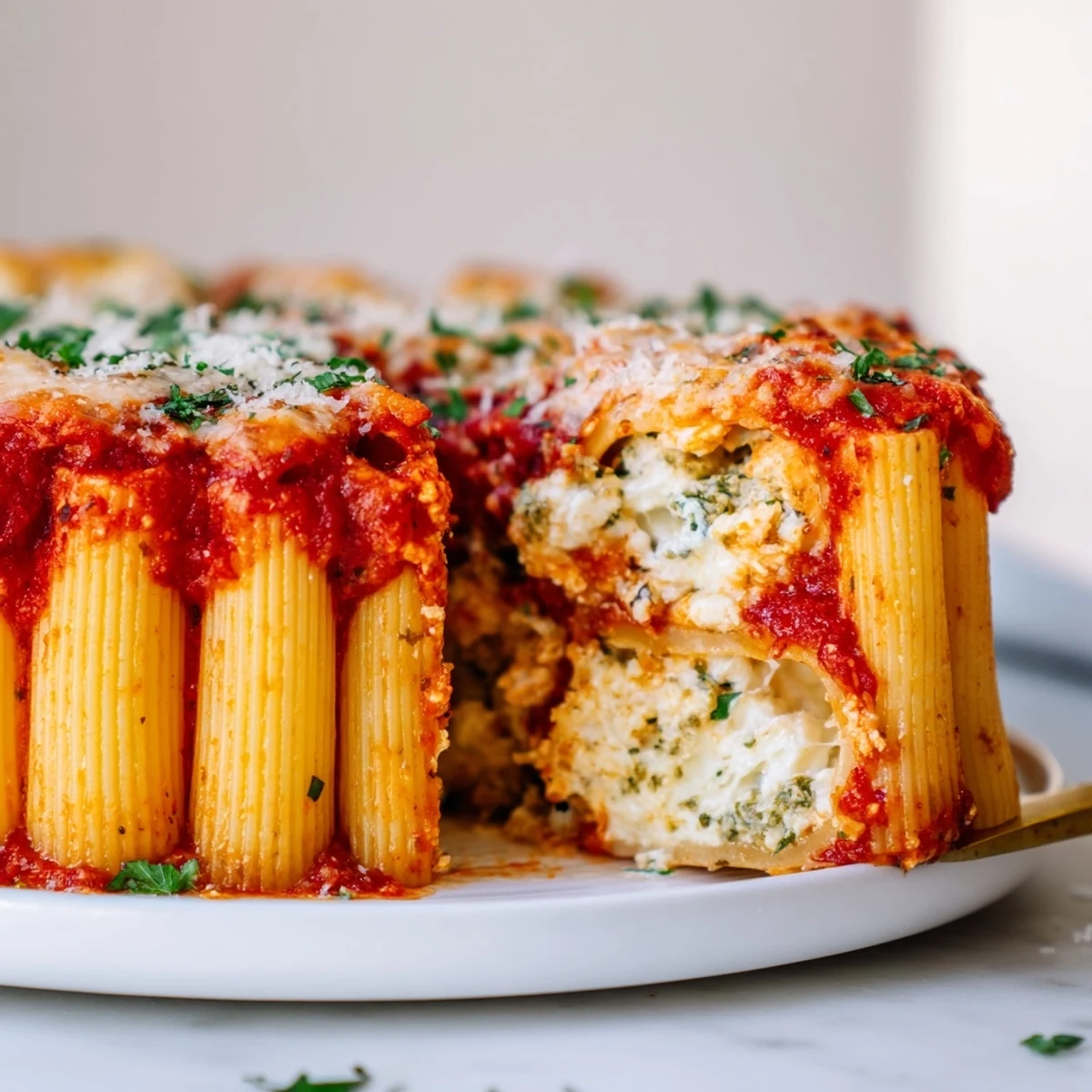 Honeycomb Pasta Cake