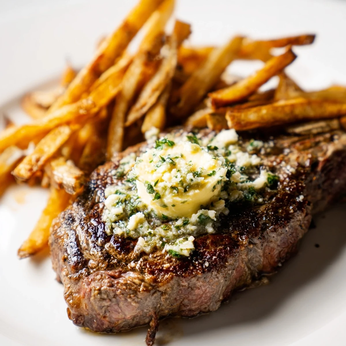 Steakhouse Garlic Butter Steak Fries