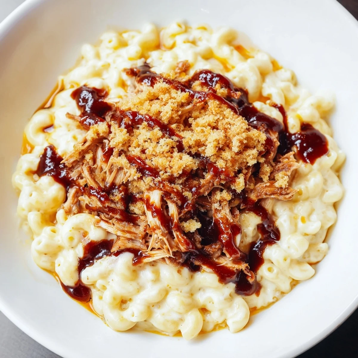 Classic Mac Cheese BBQ Chicken