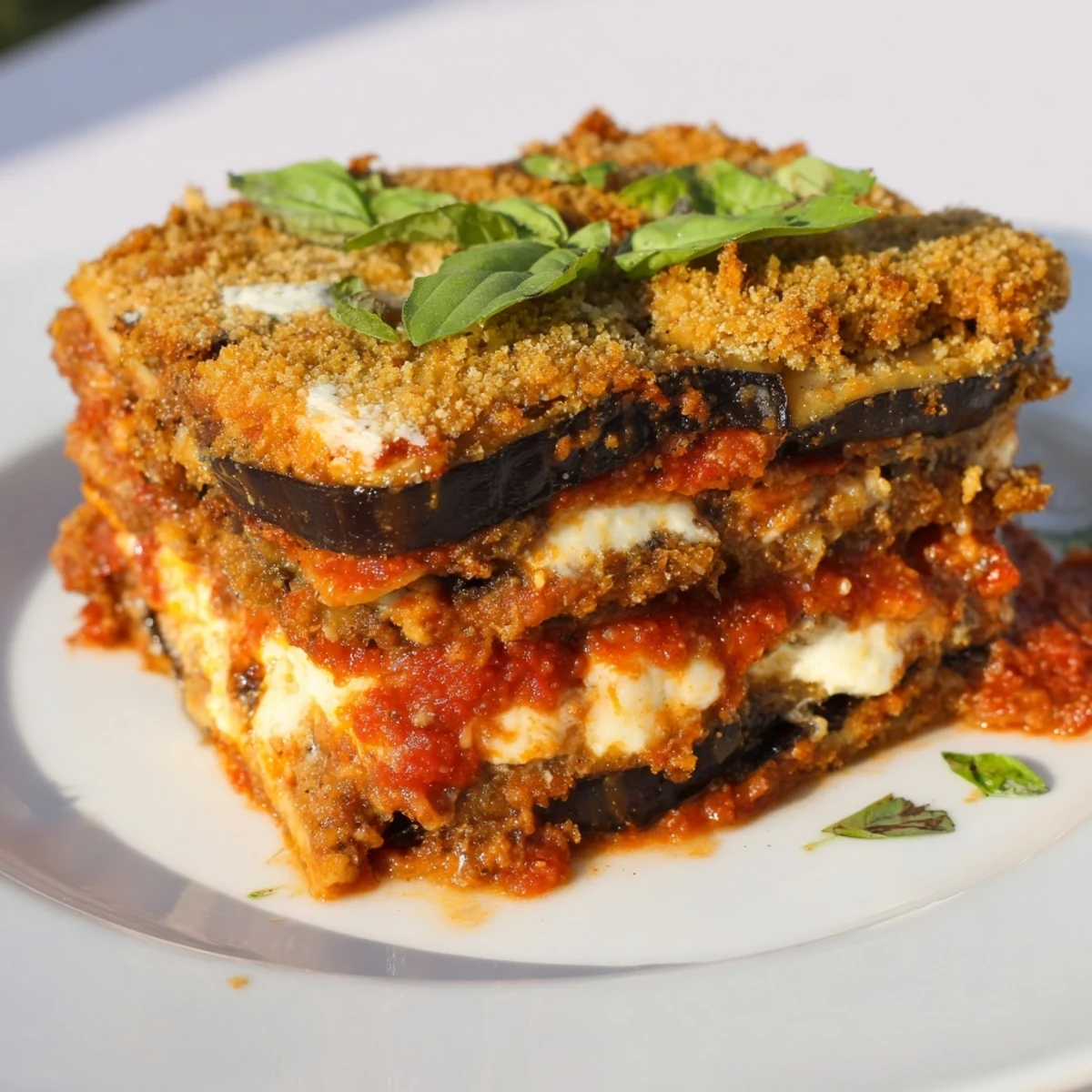 Eggplant Parmesan Lasagna