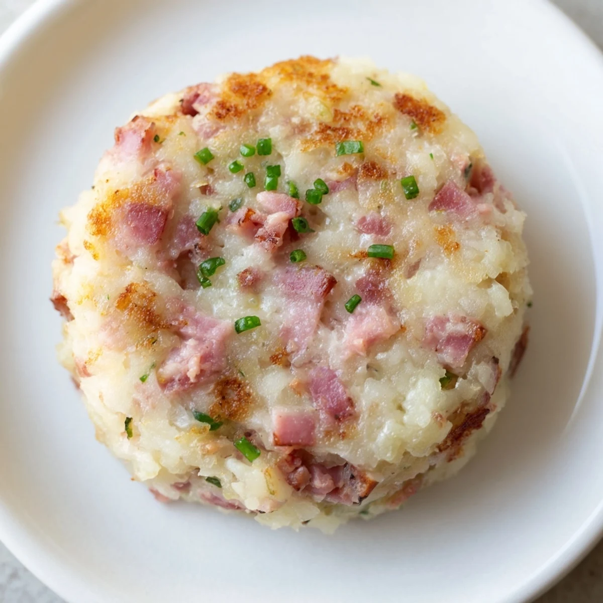 Depression-Era Ham Potato Patties