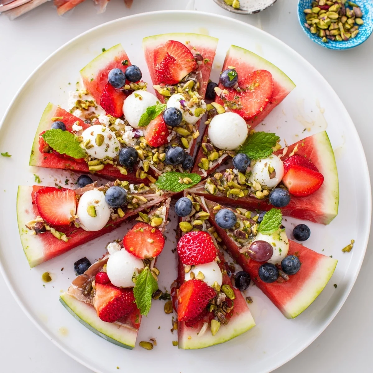 Watermelon Slice Charcuterie