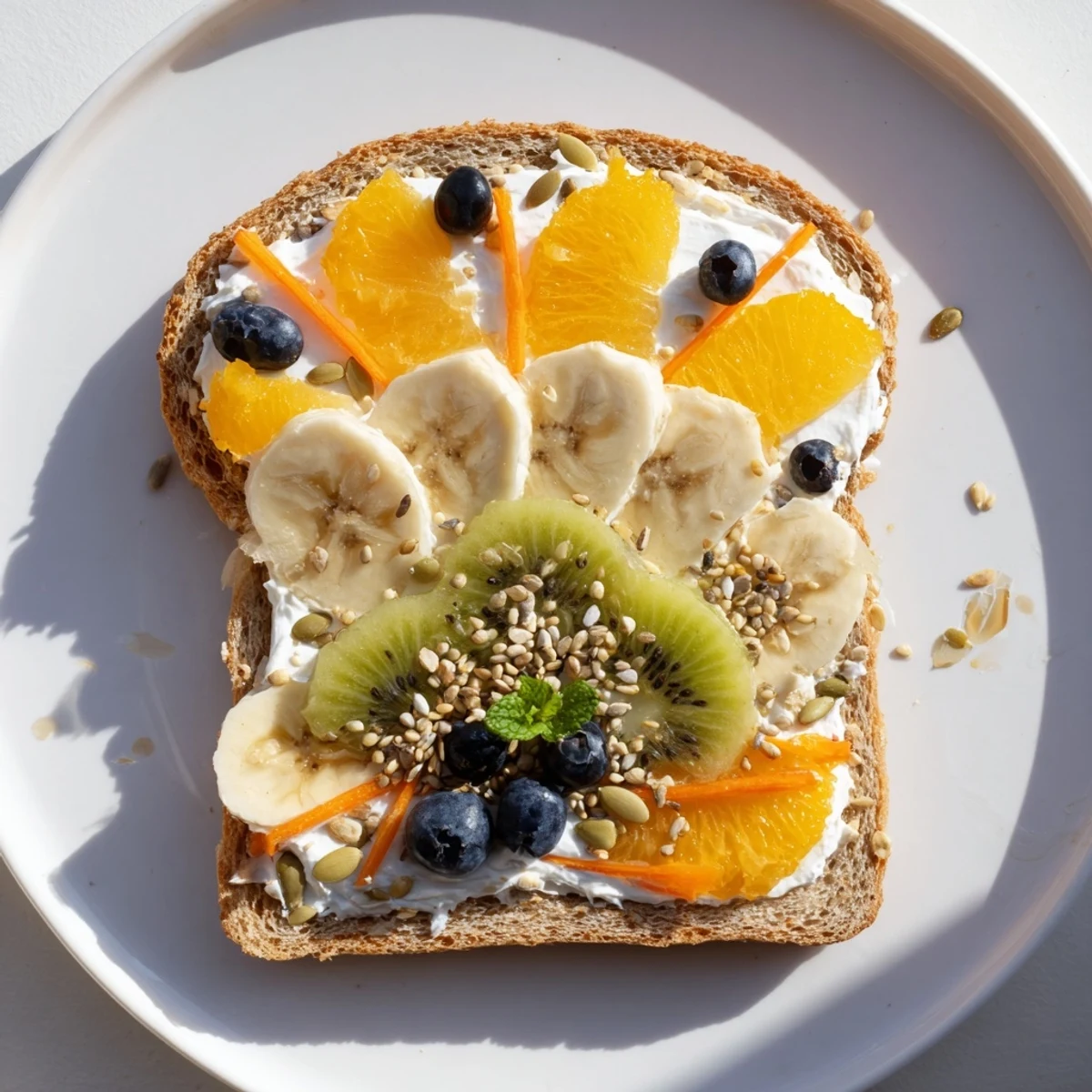 Morning Sun Breakfast Toast