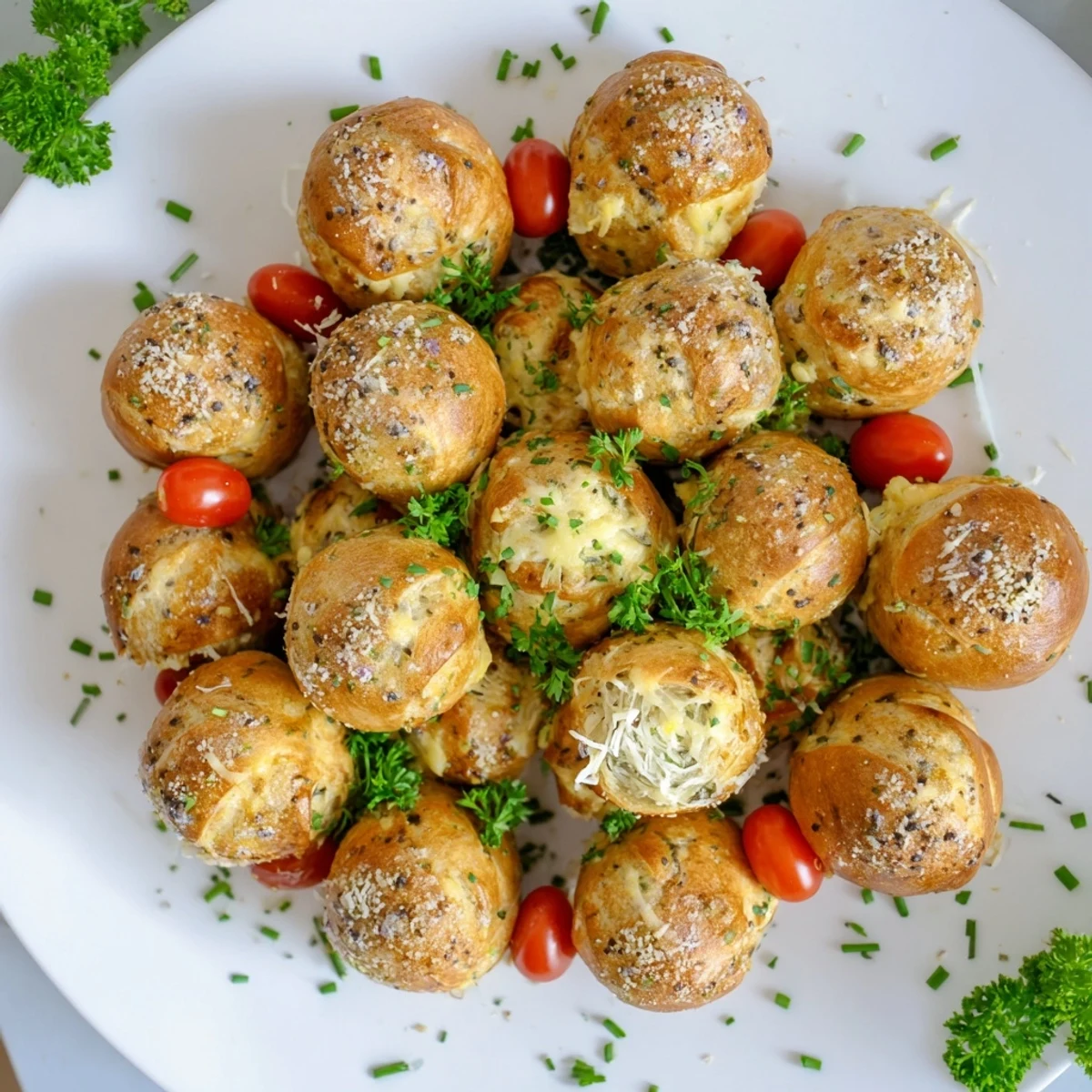 Pretzel Joy Wreath Appetizer