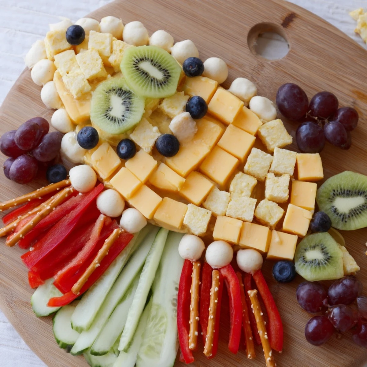 Spaceship Launch Snack Board