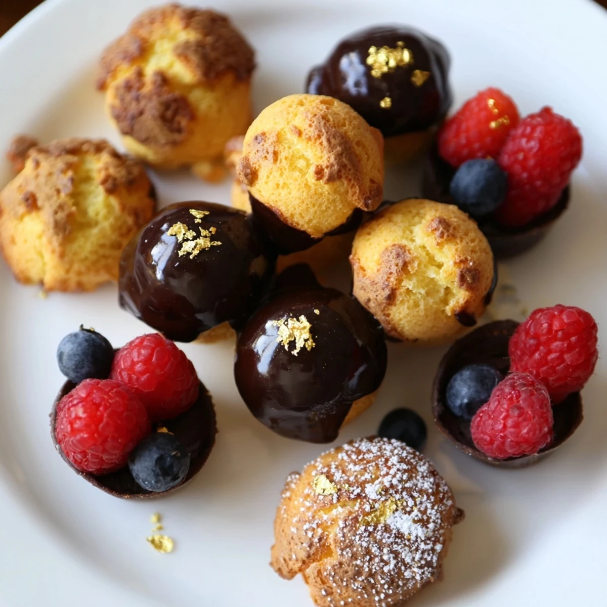 Delightful Piste de Train Mignardises: A beautiful arrangement of French dessert train track.