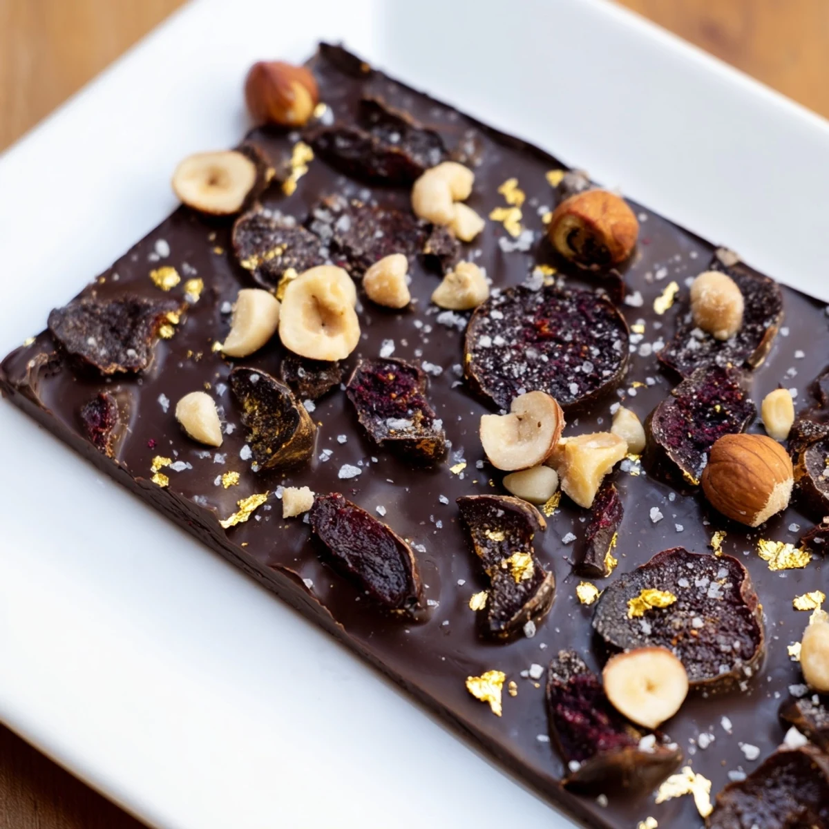Get ready to indulge in the intense flavors of this Midnight Mosaic: sweet figs, bittersweet chocolate.