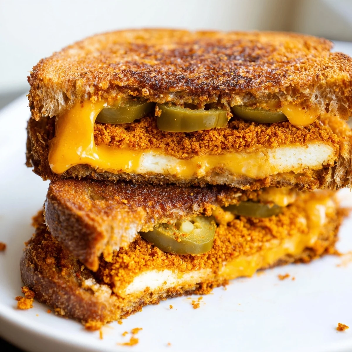 Spicy Crispy Tofu Cheese