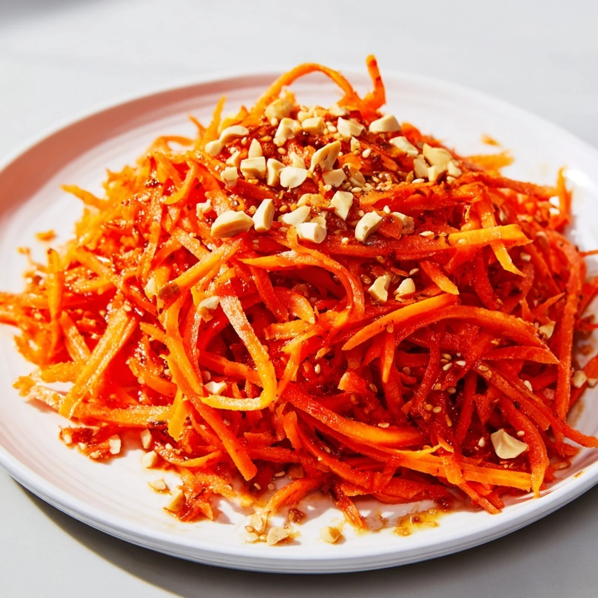 Spicy Carrot Crunch Salad