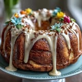 Spring Floral Lemon Cake