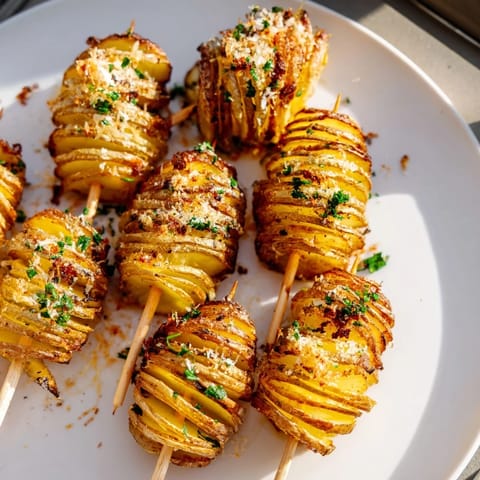 Air-Fryer Tornado Potatoes