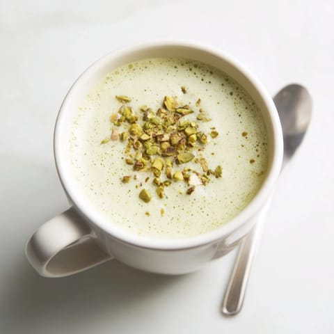 Pistachio Milk Latte Nutty Café