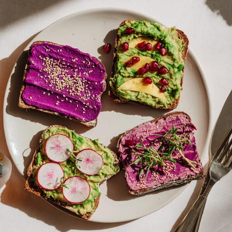 Bright Bold Breakfast Toasts