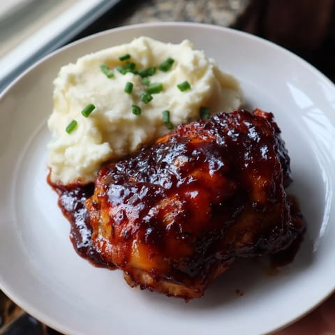 Honey BBQ Chicken Thighs