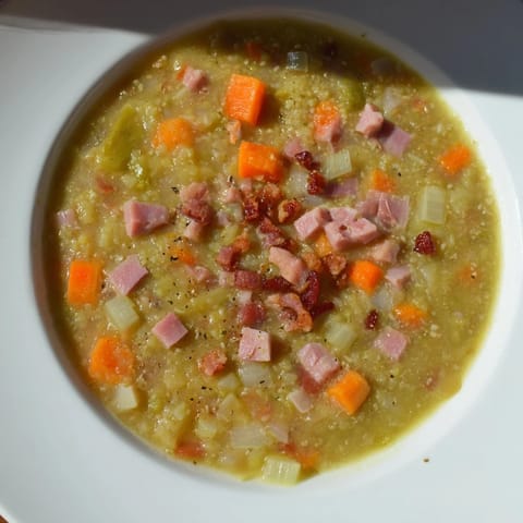 Split Pea Soup with Ham