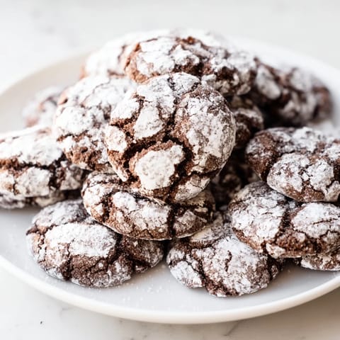 Chocolate Gingerbread Crinkle