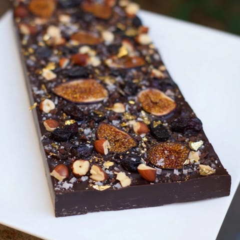 Midnight Mosaic Chocolate Figs