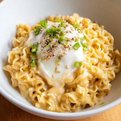 Instant Cheese Ramen Bowl