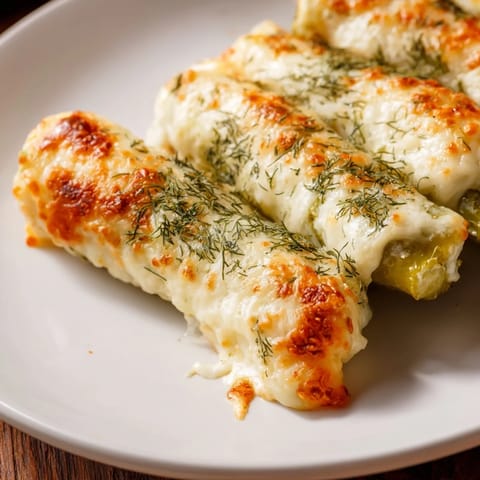 Crispy, bubbling melted cheese wraps a tangy dill pickle in these quick and easy rolls.