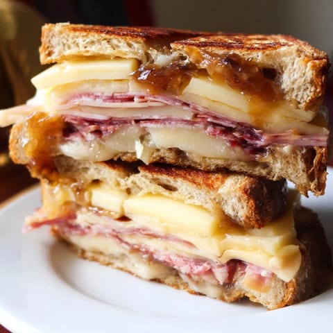 Charcuterie Grilled Cheese Sandwich