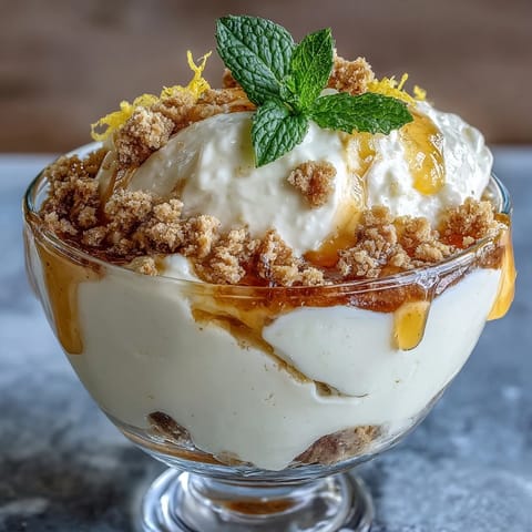 Fluffy Yogurt Lemon Parfait