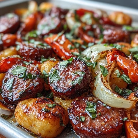 Sheet Pan Gnocchi with Sausage