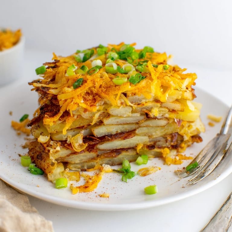 Savory smashed green onion potato bombs served hot, perfect for sharing at parties.